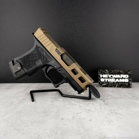 Complete Slide Assembly for Glock 26 Gen 3 and 4, Model Style: Elite, RMR Optic cut, 9mm