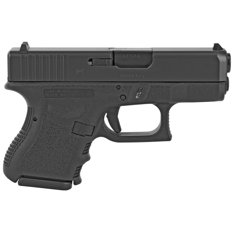 Glock 26 Gen 5 Semi-Automatic Pistol 9mm Luger 3.43 Barrel 10-Round