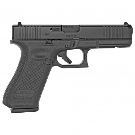 Glock 17 Gen 5, Striker Fired, 9mm, 4.49" Marksman Barrel, Matte Black Finish, 17 Rounds, 3 Magazines