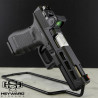 Complete Slide for Glock 17 Gen 4 Zaffiri Precision zps.P Armor Black Finish RMR cut