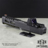 Complete Slide for Glock 17 Gen 5 Zaffiri Precision zps.2 Sniper Gray Finish RMR cut