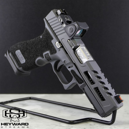 Complete Slide for Glock 17 Gen 5 Zaffiri Precision zps.2 Sniper Gray Finish RMR cut