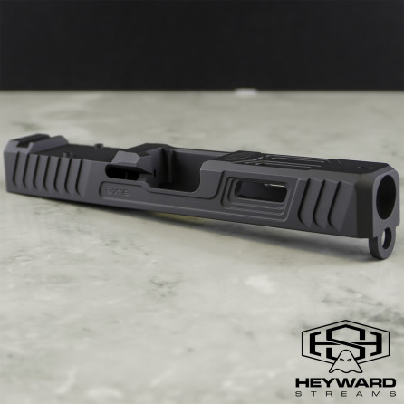 HS-B00 pro Slide for Glock 19 Gen 3 Sniper Gray Finish, RMR cut 9mm