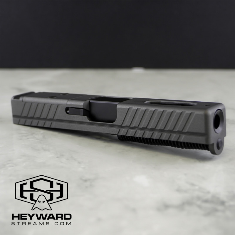 Complete Slide Assembly for Glock 19 Gen 3, Model style: Combat, RMR cut, 9mm