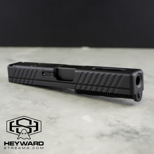 Complete Slide Assembly for Glock 19 Gen 3, Model style: Combat, RMR cut, 9mm