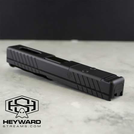 Complete Slide Assembly for Glock 19 Gen 3, Model style: Combat, RMR cut, 9mm