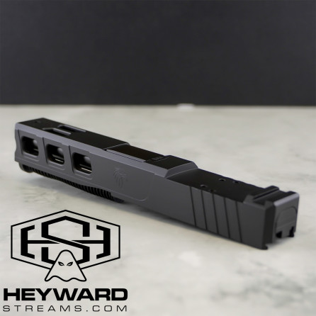 Complete Slide Assembly for Glock 19 Gen 3, Model style: Elite, RMR cut, 9mm