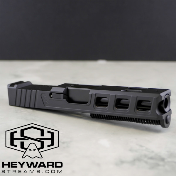 Complete Slide Assembly for Glock 19 Gen 3, Model style: Elite, RMR cut, 9mm