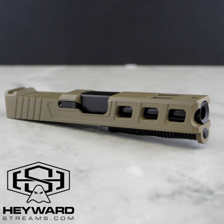 Complete Slide Assembly for Glock 19 Gen 3, Model style: Elite, RMR cut, 9mm