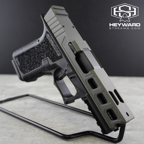 Complete Slide assembly for Glock 19 Gen 3, Model Elite, Tungsten Gray ...