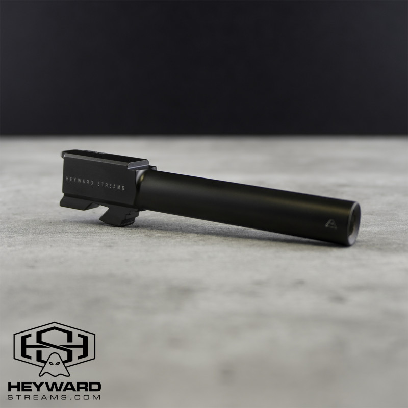 HS DLC Barrel for Glock 17 Gen 3, Flush and Crown