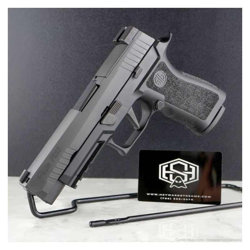 Sig Sauer P320xf Striker Fired 47 Barrel Black Nitron Finish 17 Rounds 2 Magazines 9mm 6281