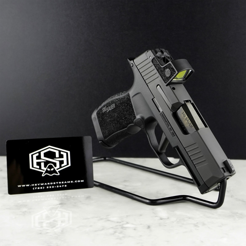 Sig Sauer P365X, Striker Fired, 3.1" Barrel, Black Nitron Finish, 12 Rounds, 2 Magazines, 9mm