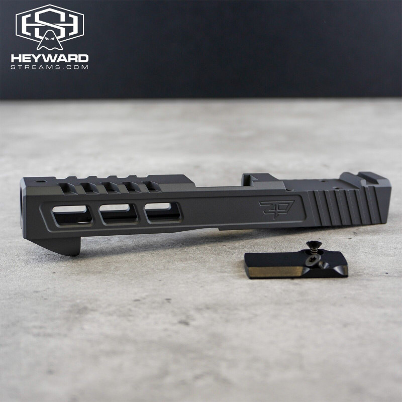 Zaffiri Precision ZPS.2 Slide for Glock 48, Glock 43, 43x, RMS optic cut, 9mm