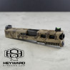 LFA Elite Complete Slide Assembly for Glock 43, 43x, FDE Multicam, 9mm