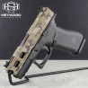 LFA Elite Complete Slide Assembly for Glock 43, 43x, FDE Multicam, 9mm