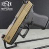 Complete Slide Assembly For Glock 43, 43x, HS OEM Style, Burnt Bronze Finish, 9mm