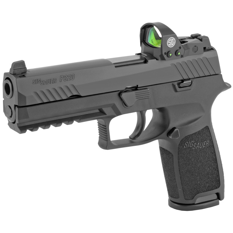 Sig Sauer P320, Striker Fired, 4.7" Barrel, Black Nitron Finish, 17 Rounds, 2 Magazines, 9mm