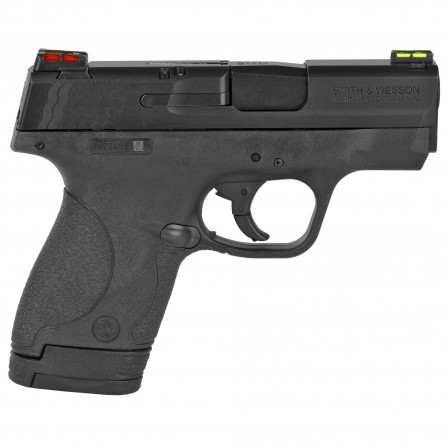 S&W, M&P Shield, Striker Fired, Semi-automatic, Micro-Compact, 9mm, 3.1" Barrel, Armornite Finish, 7-8 Rd, 2 Mag