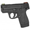 S&W, M&P Shield, Striker Fired, Semi-automatic, Micro-Compact, 9mm, 3.1" Barrel, Armornite Finish, 7-8 Rd, 2 Mag