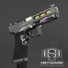 Custom Glock 17 Gen 3 Pistol, ZPS.P, Multicam Stippled, Miami Vice Multicam