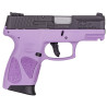 Taurus USA, G2C, Semi-automatic, Compact , 9MM, 3.2" Barrel, Light Purple Polymer Frame, Manual Thumb Safety