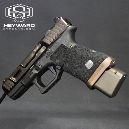 Memento Mori Style, Glock 19 Gen 3, 9mm, 2.3lbs - 3.5lbs Alpha trigger