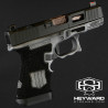 Customized Glock 19 Gen 3, Semi-automatic, Zaffiri Precision ZPS. 1 Upper, Call of Duty Design, 9mm