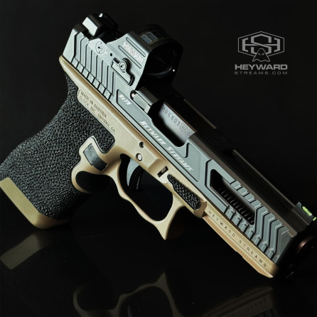 Custom Glock 17 Gen 3 – Exclusive Custom OEM Slide Cuts & Internal Upgrades, Holosun 407c,  9mm