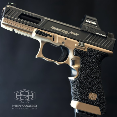 Custom Glock 17 Gen 3 – Exclusive Custom OEM Slide Cuts & Internal Upgrades, Holosun 407c,  9mm