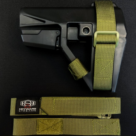 SB TACTICAL SBA5 PISTOL STABILIZING BRACE + HEYWARD STREAMS NYLON STRAP