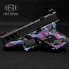 Custom Glock 26 Gen 3 Pistol, HS-J02 Style, Miami Vice Multicam, 9mm