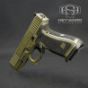 Custom High-End Glock 45 MOS – OD Green Cerakote & Nano X Hand Stippling