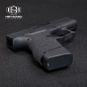 CUSTOM GLOCK 43, ULTRA-CONCEAL SIZE 9MM, PERSONAL-CARRY, SNIPER GREY