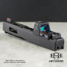 Complete Slide Assembly for Glock 19 Gen 3, Model style: HS-GN, RMR cut