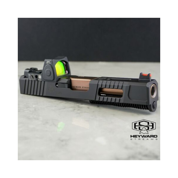 Complete Slide Assembly for Glock 19 Gen 3, Model style: HS-GN, RMR cut