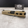 LFA Elite Complete Slide Assembly for Glock 43, 43x, FDE, 9mm