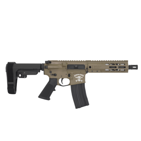 Brigade BM-15 Pistol 5.56 | 7.5" Barrel | SBA3 Tactical Brace - Image 3