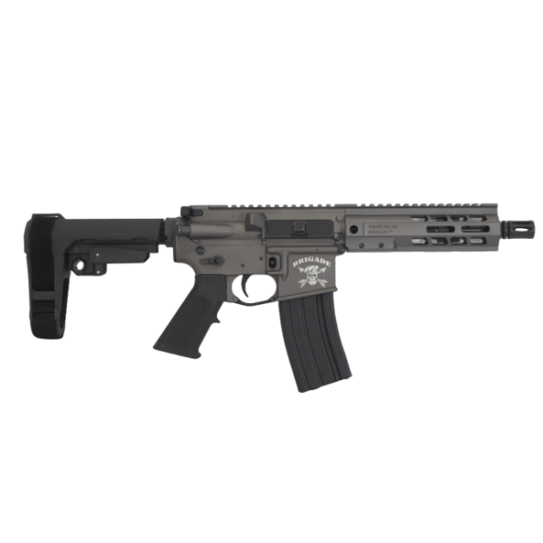 Brigade BM-15 Pistol 5.56 | 7.5" Barrel | SBA3 Tactical Brace - Image 4