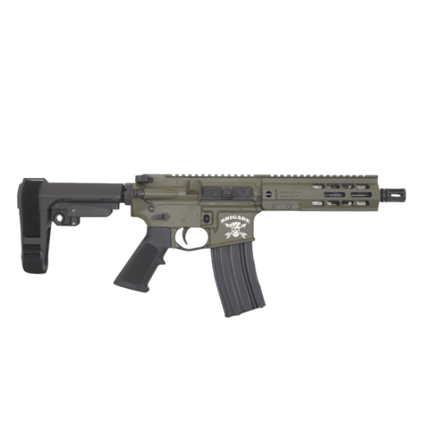 Brigade BM-15 Pistol 5.56 | 7.5" Barrel | SBA3 Tactical Brace - Image 5
