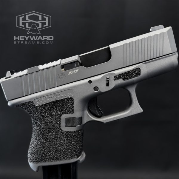 Custom G26 Gen3, Sniper Grey Cerakote, Stippled - Image 2