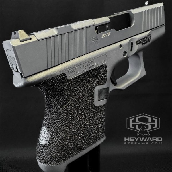 Custom G26 Gen3, Sniper Grey Cerakote, Stippled - Image 5
