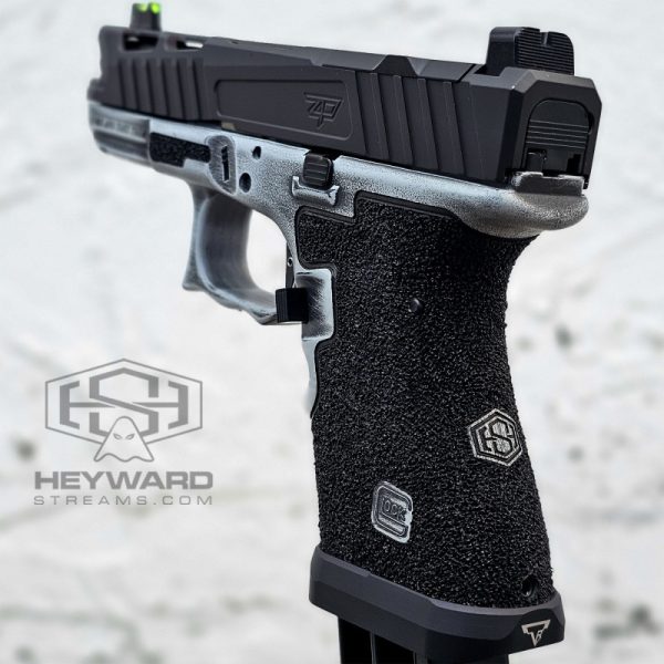King Sparta Glock 19 Gen 3, Winter Battle Worn Cerakote - Image 4