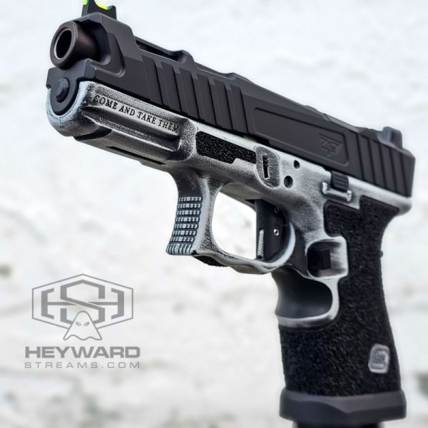 King Sparta Glock 19 Gen 3, Winter Battle Worn Cerakote - Image 7