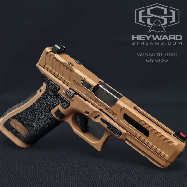 Memento Mori Glock 17 Gen 5 – “Bronze Reaper” Edition - Image 2