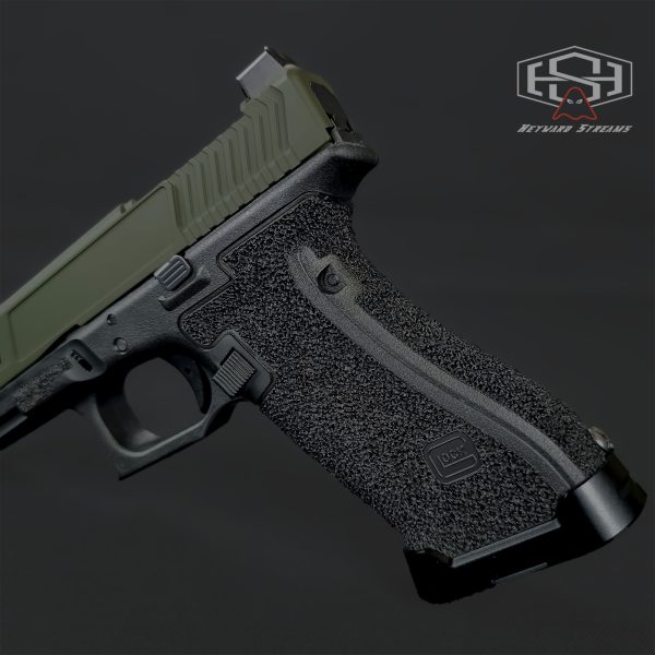 Custom Glock 17 Gen 4  MOS– Exclusive OEM Slide Cuts, Precision Frame Work - Image 5