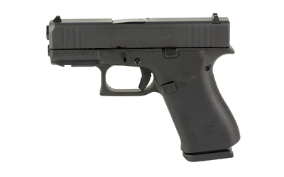 GLOCK 43X 9MM 10RD BLK FRONT RAIL