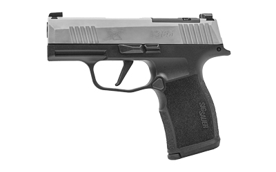 SIG P365X 9MM 3.1" 12RD OR BLK/SS