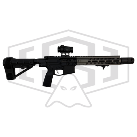 Tungsten AR Pistol with Scope