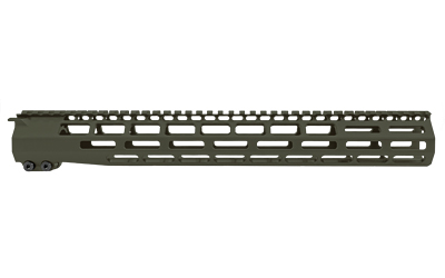 GGP AR15 15" MLOK HANDGUARD OLV DRAB